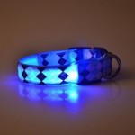 LED Light Collar Светещ Нашийник Ромбовидна Разцветка LED Light Collar Светещ Нашийник Ромбовидна Разцветка
