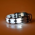 LED Light Collar Светещ Нашийник Ромбовидна Разцветка LED Light Collar Светещ Нашийник Ромбовидна Разцветка