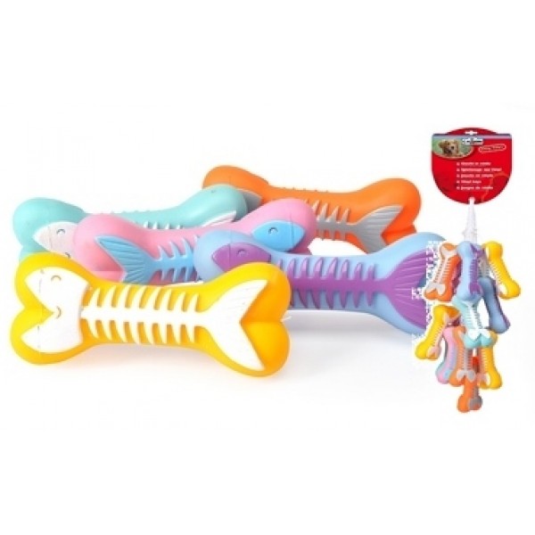 Играчка за Кучета Camon Dog Toy Fish Bone Рибен Кокал
