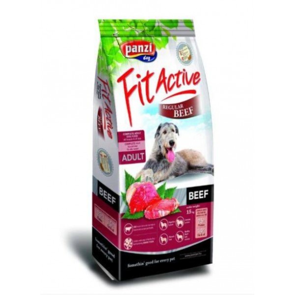 Julius-K9 FitActive Regular - суха храна за възрастни кучета над 1 година с говеждо месо, 4кг Julius-K9 FitActive Regular - суха храна за възрастни кучета над 1 година с говеждо месо, 4кг