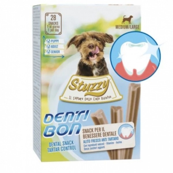 Stuzzy Denta Sticks Medium/Large - дента медиум и макси стикс, 28бр.