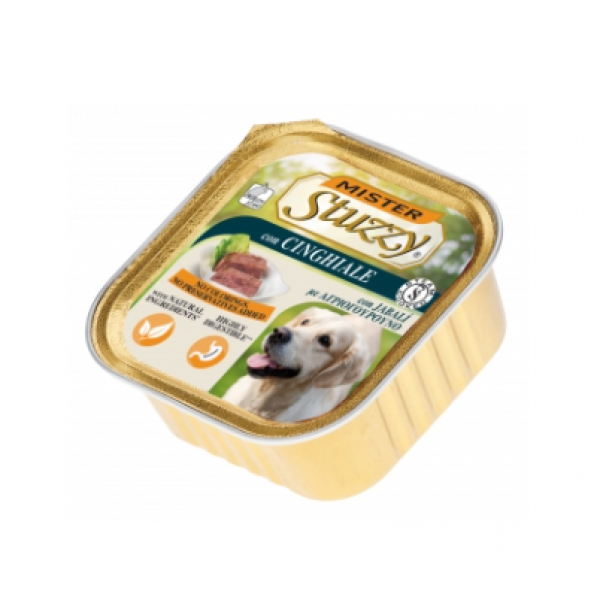 Stuzzy - пастет с глиганско месо за средни и големи породи Stuzzy - пастет с глиганско месо за средни и големи породи