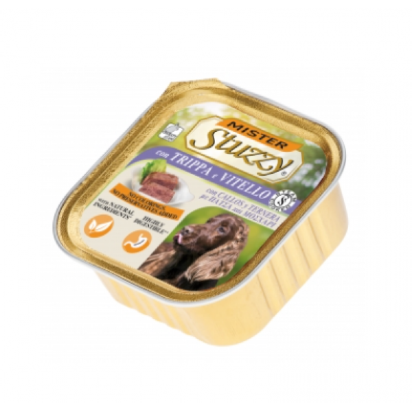 Stuzzy - пастет с шкембе и ориз за средни и големи породи Stuzzy - пастет с шкембе и ориз за средни и големи породи