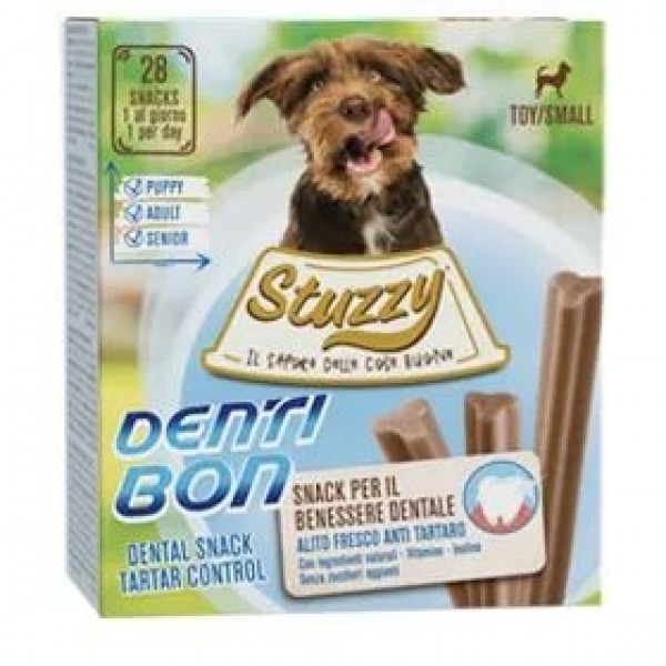 Stuzzy Dental Snack Mini - дента мини стикс за кучета над 1год. 4бр. х 110 гр