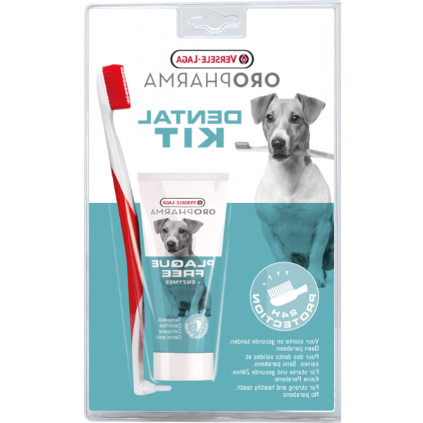 Versele - Laga Dental Care Kit  Toothpaste + Toothbrush - Четка + Паста за Зъби за Кучета