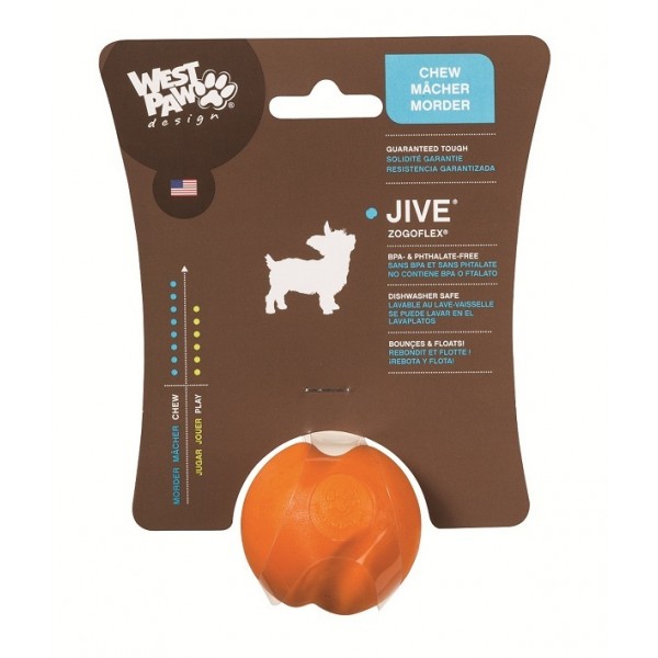 West Paw Jive - Играчка за куче за дъвчене и гонене - Zogoflex™ West Paw Jive - Играчка за куче за дъвчене и гонене - Zogoflex™
